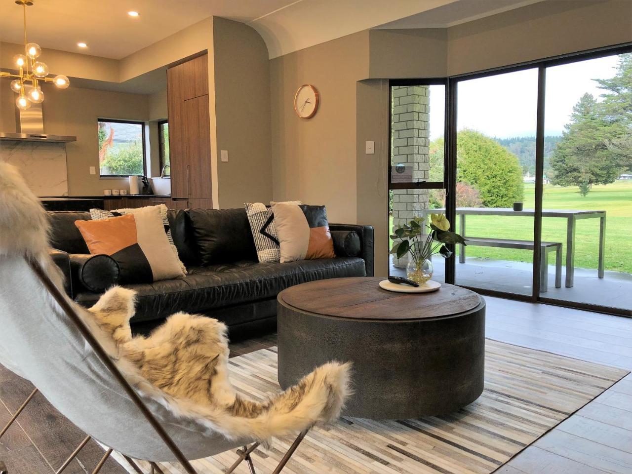 Luxury K-Lodge With Golf Course View-Rotorua Exterior foto